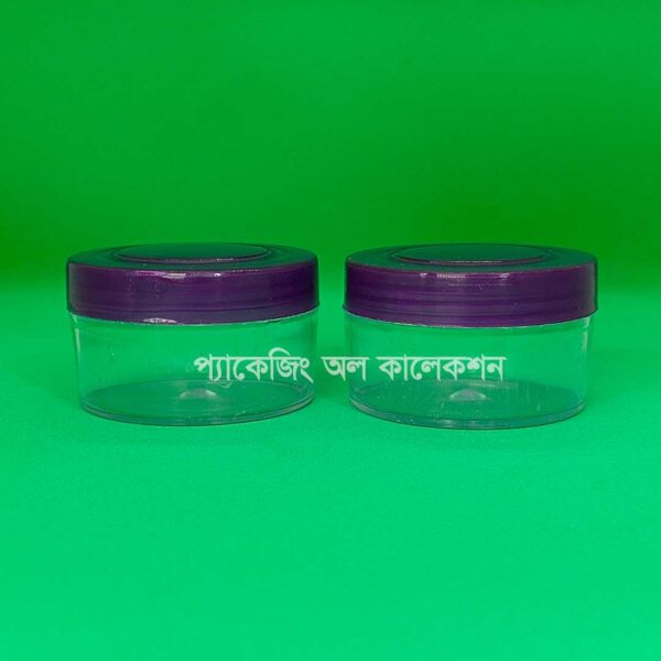 Cristal cream jar