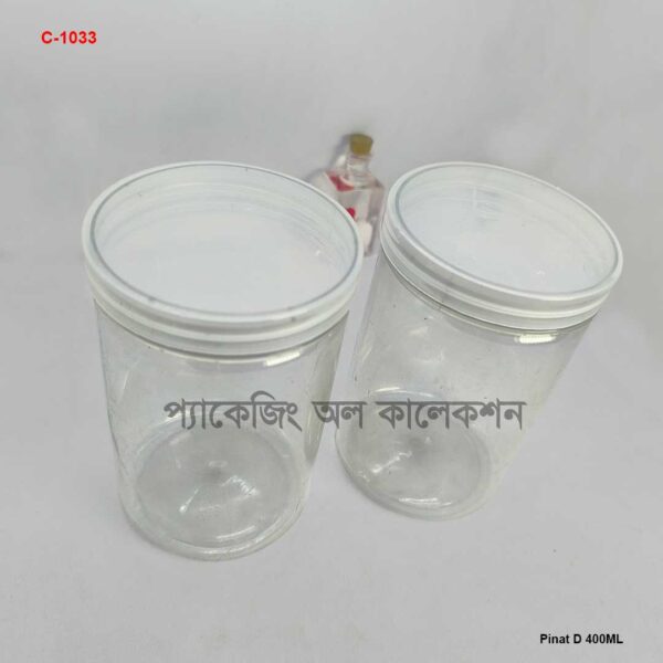 পিনাট ডি প্লাস্টিক জার